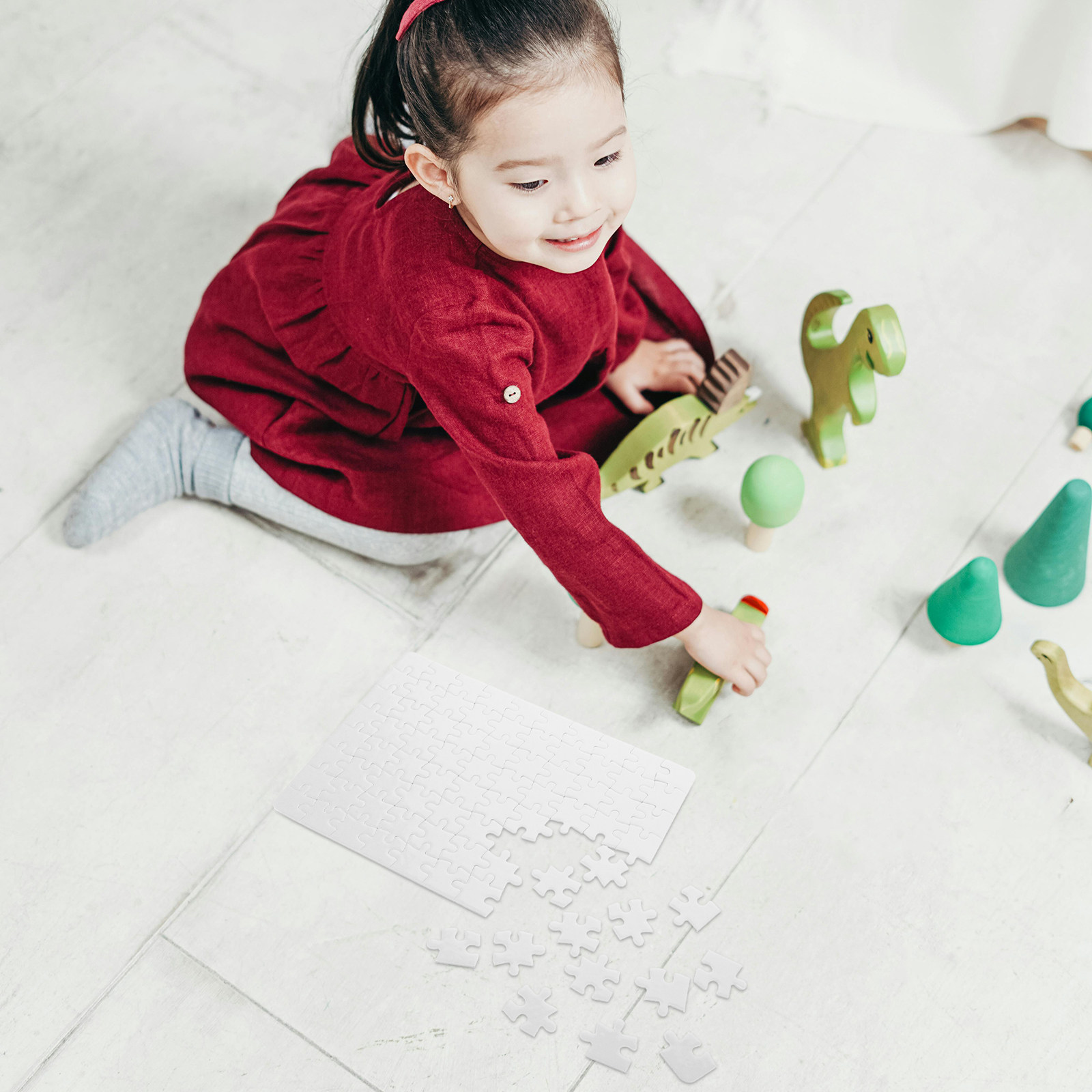 White Puzzle Board Set – 4 She - Puzzle Blank White review and price